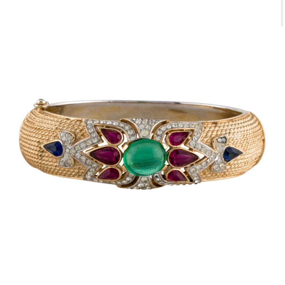 Trifari Jewels of India Mogul Bracelet